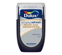 Dulux Simply Refresh Peinture murale et plafond Gris argenté Testeur 30 ml