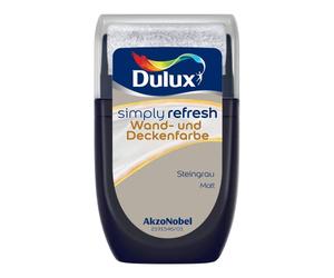 Dulux Simply Refresh Peinture murale et plafond Gris pierre Testeur 30 ml