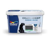 Peinture Dulux Valentine COLOR RESIST cuisine et salle de bain satin smoky 2 L