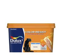 Dulux Valentine Color Resist Pièces à Vivre - Peinture Intérieure Murs, Plafonds, Boiseries - Lessivable et Résistante - Couleur : Dentelle - 2,5 L - 5351563