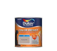 Dulux Valentine Color Resist Pièces à Vivre - Peinture Intérieure Murs, Plafonds, Boiseries - Lessivable et Résistante - Couleur : Taupe Parfait - 0,5 L