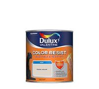 Dulux Valentine Color Resist Pièces à Vivre - Peinture Intérieure Murs, Plafonds, Boiseries - Lessivable et Résistante - Couleur : Sable Naturel - 0,5 L
