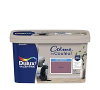 Dulux Valentine Crème de Couleur - Peinture multi-supports intérieure - Mat Figue 2,5 L