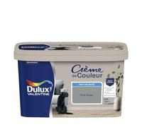 Dulux Valentine Crème de Couleur - Peinture multi-supports intérieure - Mat Gris Sage 2,5 L