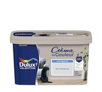 Dulux Valentine Crème de Couleur - Peinture multi-supports intérieure - Mat Gris Tendance 2,5 L