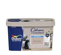 Dulux Valentine Crème de Couleur - Peinture multi-supports intérieure - Mat Marron Glacé 2,5 L