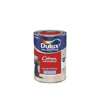 Dulux Valentine Crème de Couleur - Peinture multi-supports intérieure - Mat Rouge Madras 1,25 L