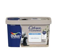Dulux Valentine Crème de Couleur - Peinture multi-supports intérieure - Mat Voile de Brume 2,5 L