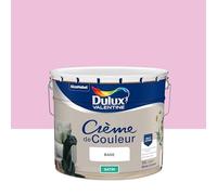 Dulux Valentine Crème de Couleur - Peinture multi-supports intérieure - Satin Baby Doll 10 L