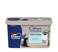 Dulux Valentine - Peinture multi-supports intérieure Crème de Couleur Satin Bleu Rêveur 2,5 L