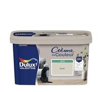 Dulux Valentine Crème de Couleur - Peinture multi-supports intérieure - Satin Galet 2,5 L