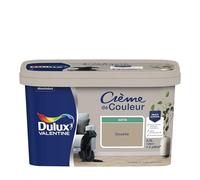 Dulux Valentine Crème de Couleur - Peinture multi-supports intérieure - Satin Gazelle 2,5 L