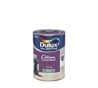 Dulux Valentine Crème de Couleur - Peinture multi-supports intérieure - Satin Prune 1,25 L
