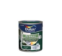 Dulux Valentine ECRAN+ MULTI-SUPPORTS EXTERIEURE - Peinture en Phase Aqueuse pour l'Éxtérieur et l 'Intérieur - Satin Vert Basque 2 L