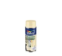 Dulux Valentine ECRAN+ MULTI-SUPPORTS EXTERIEURE - Peinture en Phase Aqueuse pour l'Éxtérieur et l 'Intérieur - Satin Lemon Cheesecake aérosol 400 ml
