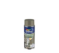 Dulux Valentine ECRAN+ MULTI-SUPPORTS EXTERIEURE - Peinture en Phase Aqueuse pour l'Éxtérieur et l 'Intérieur - Satin Origan aérosol 400 ml