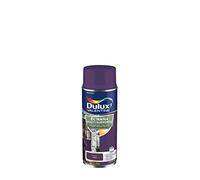 Dulux Valentine ECRAN+ MULTI-SUPPORTS EXTERIEURE - Peinture en Phase Aqueuse pour l'Éxtérieur et l 'Intérieur - Satin Zinzolin aérosol 400 ml