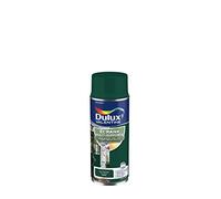Dulux Valentine ECRAN+ MULTI-SUPPORTS EXTERIEURE - Peinture en Phase Aqueuse pour l'Éxtérieur et l 'Intérieur - Satin Vert Basque aérosol 400 ml