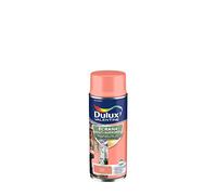 Dulux Valentine ECRAN+ MULTI-SUPPORTS EXTERIEURE - Peinture en Phase Aqueuse pour l'Éxtérieur et l 'Intérieur - Satin Corail aérosol 400 ml