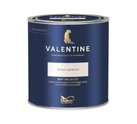 Dulux Valentine - La VALENTINE - Peinture intérieure en phase aqueuse de haute qualité - Couleur intense & pouvoir couvrant élevé - Mat Velouté Rose Caprice 0,5 L