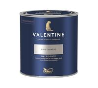 Dulux Valentine - La VALENTINE - Peinture intérieure en phase aqueuse de haute qualité - Couleur intense & pouvoir couvrant élevé - Mat Velouté Gris Chimère 0,5 L