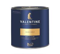 Dulux Valentine - La VALENTINE - Peinture intérieure en phase aqueuse de haute qualité - Couleur intense & pouvoir couvrant élevé - Mat Velouté Jaune Idole 2 L