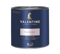 Dulux Valentine - La VALENTINE - Peinture intérieure en phase aqueuse de haute qualité - Couleur intense & pouvoir couvrant élevé - Mat Velouté Rose Espiègle 2 L