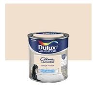 DULUX VALENTINE Peinture beige parfait mur, boiserie Creme de couleur DULUX VALENTINE mat 0.5 l G