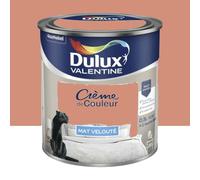 Dulux Valentine Peinture Crème de couleur Cuivre Rose Monocouche 0,5 L