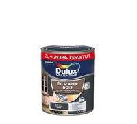 Dulux Valentine Peinture Extérieure Ecran+ Bois - Haute résistance aux intempéries et aux UV, anti-encrassement, couleur longue tenue - Gris Anthracite 2 L + 20% gratuit