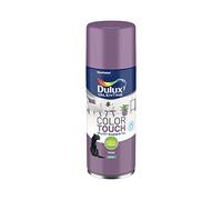 Dulux Valentine Peinture Intérieure et Extérieure Aérosol Color Touch - Pour bois, plastique, PVC, carton, papier - Violet Satin - 400ml