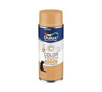 Dulux Valentine Peinture Intérieure et Extérieure Aérosol Color Touch - Pour bois, plastique, PVC, carton, papier - Or Effet Metal - 400ml