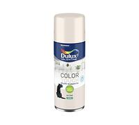 Dulux Valentine Peinture Intérieure et Extérieure Aérosol Color Touch - Pour bois, plastique, PVC, carton, papier - Lin Clair Satin - 400ml