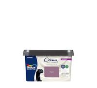 Dulux Valentine Peinture Intérieure Ultra Couvrante, Lessivable, Multi-supports - Velours Figue 2,25 L - Sans éclaboussures, sans traces, Séchage rapide en 30 min