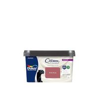 Dulux Valentine Peinture Intérieure Ultra Couvrante, Lessivable, Multi-supports - Velours Grès Rose 2,25 L - Sans éclaboussures, sans traces, Séchage rapide en 30 min