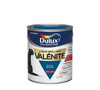 Dulux Valentine Peinture Laque Valénite Glycéro Multisupport Intérieur-Extérieur - Grande Résistance pour Boiseries et Ferronneries - Aspect Brillant Bleu de Bretagne 2L