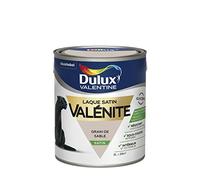 Dulux Valentine Peinture Laque Valénite Glycéro Multisupport Intérieur-Extérieur - Grande Résistance pour Boiseries et Ferronneries - Aspect Satin Grain de Sable 2L