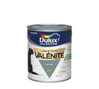 Dulux Valentine Peinture Laque Valénite Glycéro multisupport intérieur-extérieur - Grande résistance pour boiseries et ferronneries - aspect Satin Bleu Gris 2L