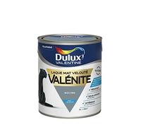 Dulux Valentine Peinture Laque Valénite Glycéro multisupport intérieur-extérieur - Grande résistance pour boiseries et ferronneries - aspect Mat Bleu Gris 2L