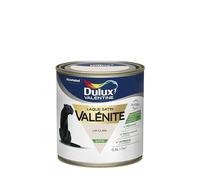 Dulux Valentine Peinture Laque Valénite Glycéro multisupport intérieur-extérieur - Grande résistance pour boiseries et ferronneries - aspect Satin Lin Clair 0,5 L - 5211434