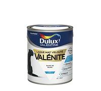 Dulux Valentine Peinture Laque Valénite Glycéro multisupport intérieur-extérieur - Grande résistance pour boiseries et ferronneries - aspect Mat Blanc de Blanc 2L