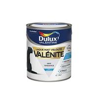 Dulux Valentine Peinture Laque Valénite Glycéro multisupport intérieur-extérieur - Grande résistance pour boiseries et ferronneries - aspect Mat Gris Tendance 2L