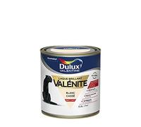 Dulux Valentine Peinture Laque Valénite Glycéro multisupport intérieur-extérieur - Grande résistance pour boiseries et ferronneries - aspect Brillant Blanc Cassé 0,5 L - 5211230