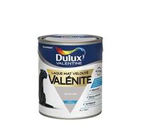 Dulux Valentine Peinture Laque Valénite Glycéro Multisupport Intérieur-Extérieur - Grande Résistance pour Boiseries et Ferronneries - Aspect Mat Béton Gris 2L