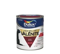 Dulux Valentine Peinture Laque Valénite Glycéro multisupport intérieur-extérieur - Grande résistance pour boiseries et ferronneries - aspect Brillant Rouge Basque 2L