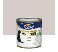 Dulux Valentine Peinture Laque Valénite Glycéro multisupport intérieur-extérieur - Grande résistance pour boiseries et ferronneries - Satin Tendre Cocon COY24 0,5 L