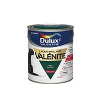 Dulux Valentine Peinture Laque Valénite Glycéro Multisupport Intérieur-Extérieur - Grande Résistance pour Boiseries et Ferronneries - Aspect Brillant Vert Basque 2L