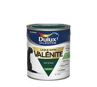 Dulux Valentine Peinture Laque Valénite Glycéro Multisupport Intérieur-Extérieur - Grande Résistance pour Boiseries et Ferronneries - Aspect Satin Vert Basque 2L