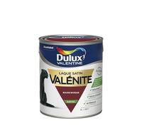 Dulux Valentine Peinture Laque Valénite Glycéro multisupport intérieur-extérieur - Grande résistance pour boiseries et ferronneries - aspect Satin Rouge Basque 2L