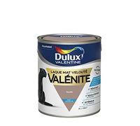 Dulux Valentine Peinture Laque Valénite Glycéro Multisupport Intérieur-Extérieur - Grande Résistance pour Boiseries et Ferronneries - Aspect Mat Taupe 2L